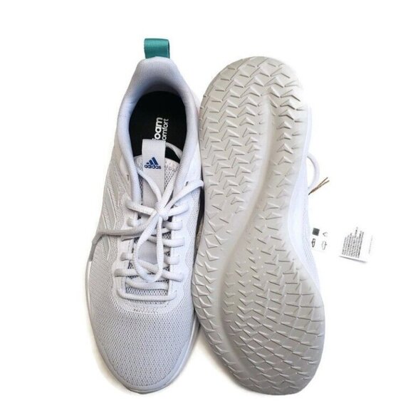 Adidas Womens Size 9.5 Fluidstreet Running Course Shoes FY8465 Cloud White Grey - Picture 7 of 8